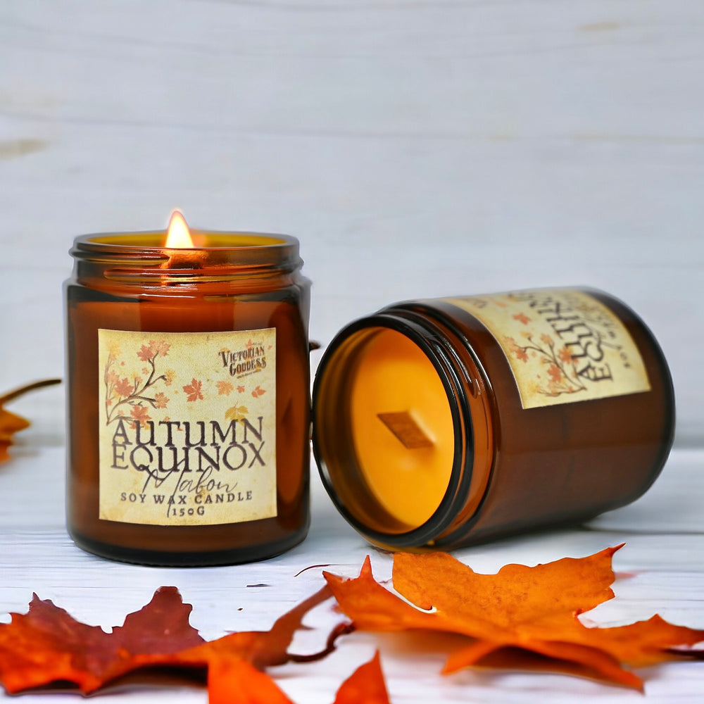 Mabon Autumn Equinox Candle
