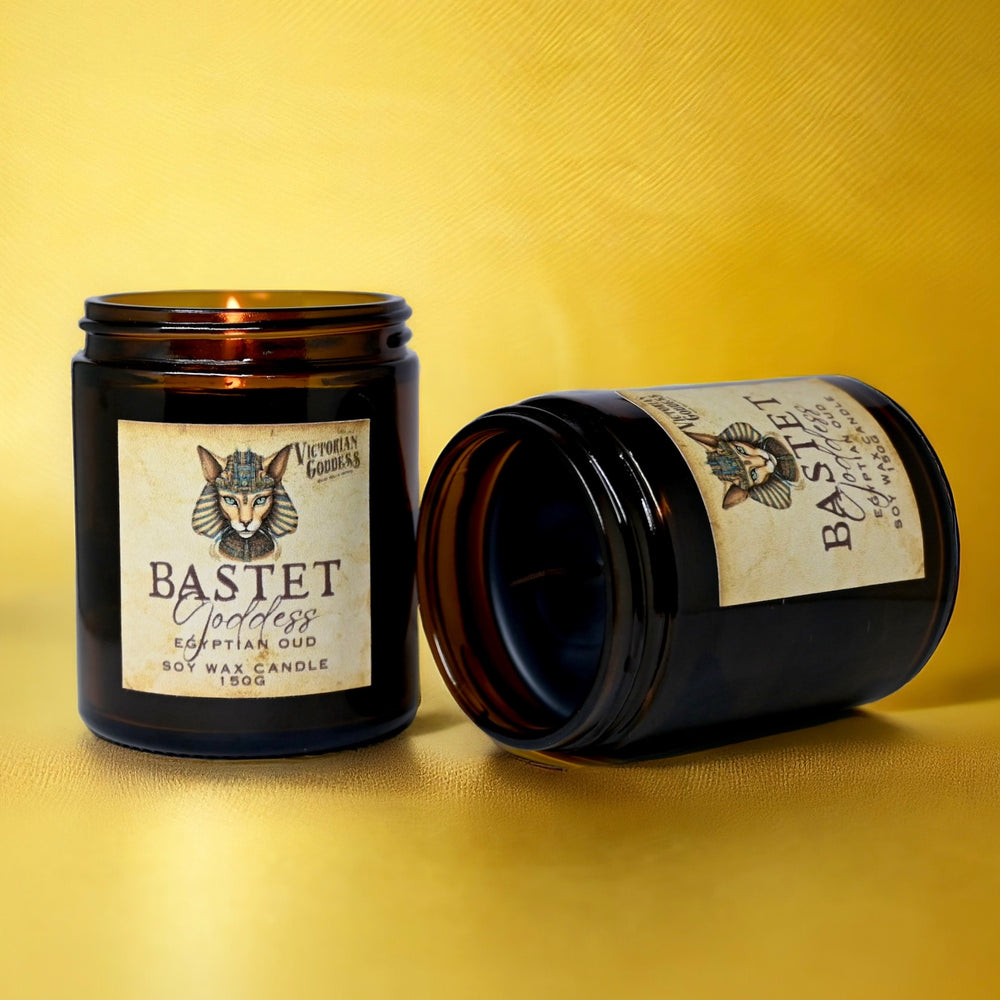 Bastet Egyptian Goddess Candles