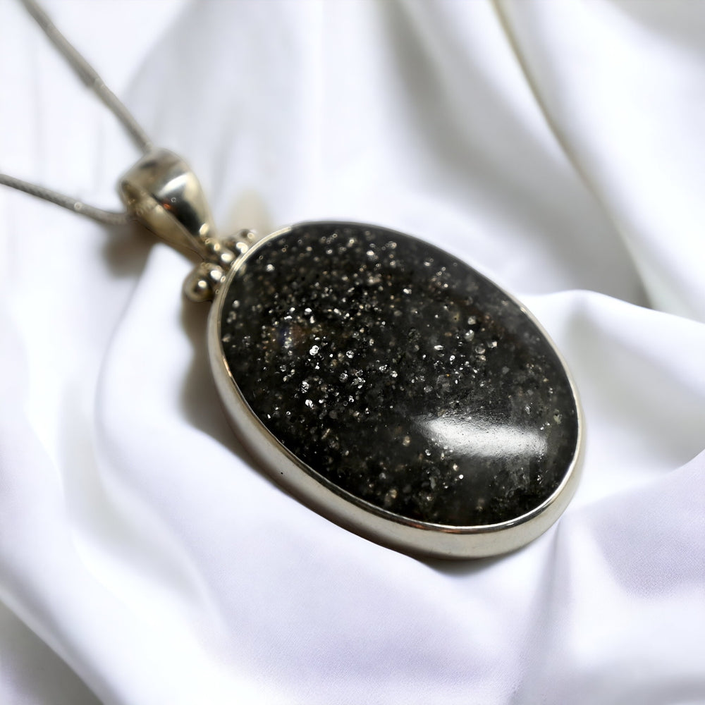 Black Sunstone Necklace