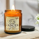 Cancer Zodiac Candle