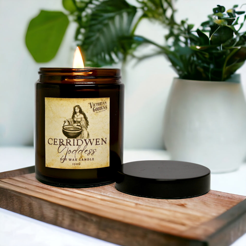 Cerridwen Goddess Candle