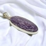 Charoite Sterling Silver Pendant