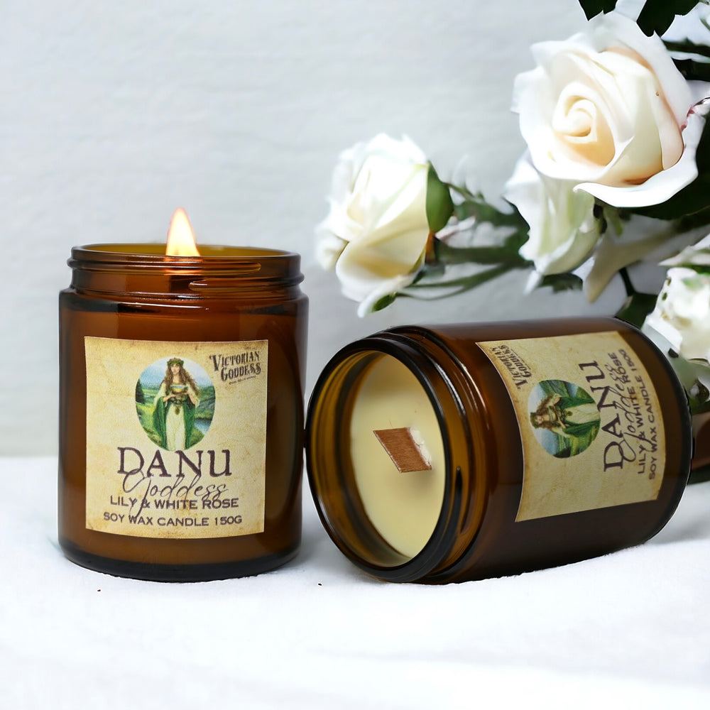 Danu Goddess Candle
