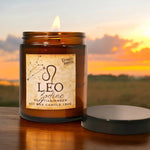 Leo Zodiac Candle
