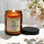 Libra Zodiac Candle