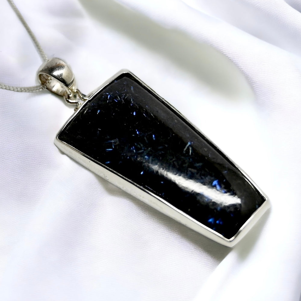 Nuummite in Sterling Silver