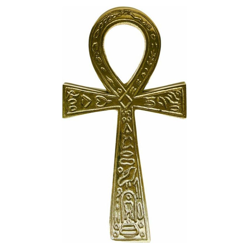 Large Brass Ankh
