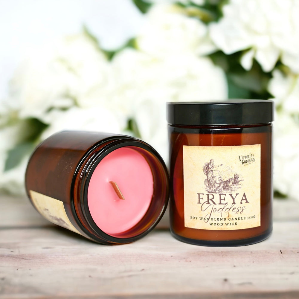Freya Goddess Candle 150g Wood Wick